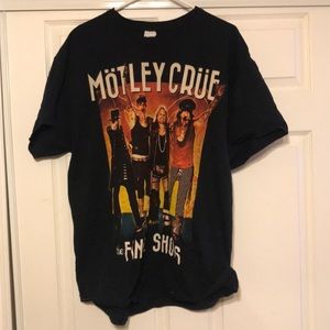 Montley Crue Final Shows T Shirt Size XL